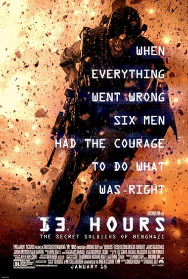 13 Hours: The Secret Soldiers of Benghazi poster