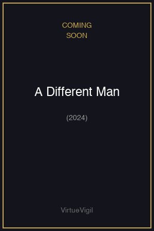 A Different Man poster