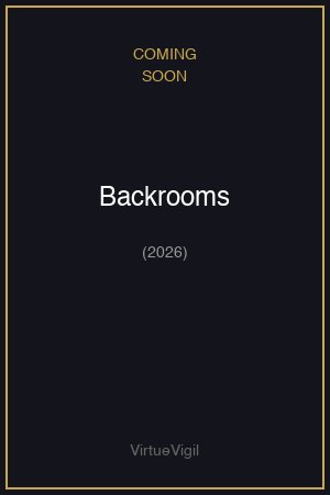 Backrooms poster