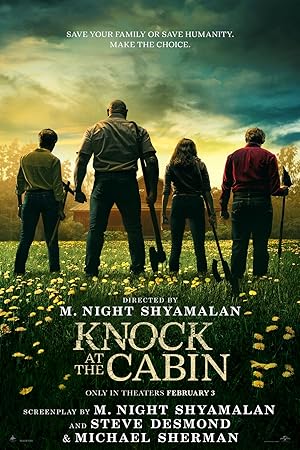 Knock at the Cabin poster