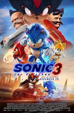 Sonic the Hedgehog 3 poster